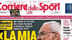 PRIMA PAGINA CORRIERE DELLO SPORT OGGI: “Napoli: Casadei o Payero”
