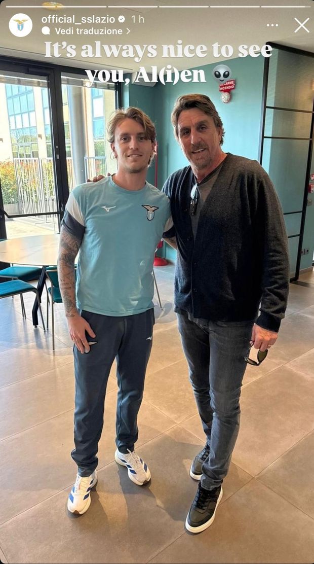 Boksic fa visita alla Lazio: lo scatto con Rovella – FOTO- immagine 2