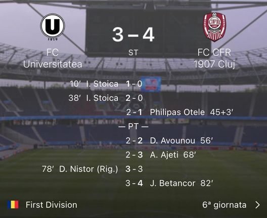 Girandola di gol nel derby di Cluj: alla fine vince Andrea Mandorlini- immagine 3