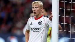 Napoli-Eintracht, Oscar Hojlund KO! Niente derby col fratello Rasmus: le ultime – CdS