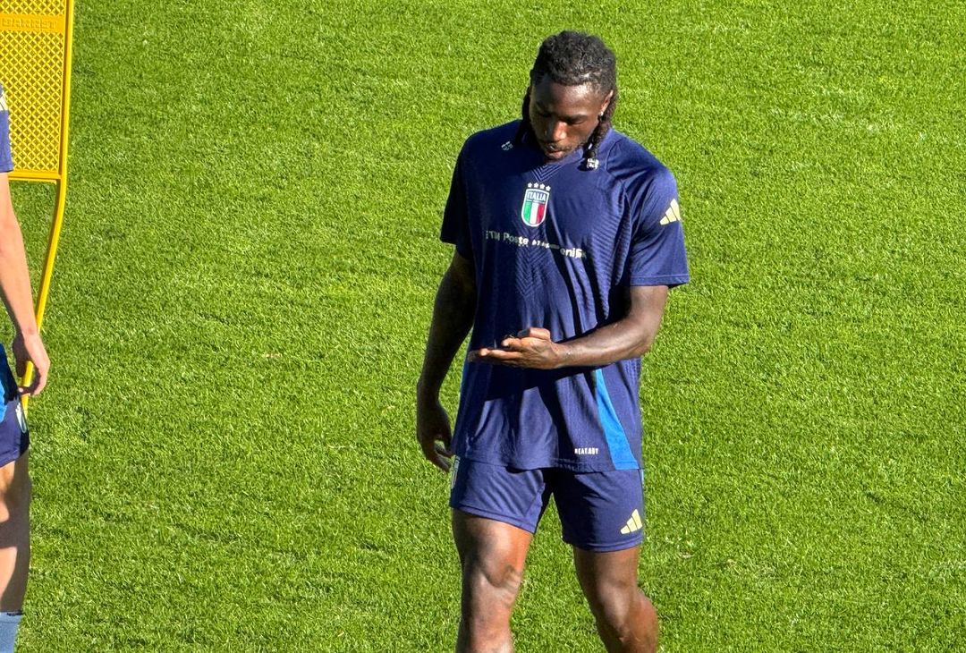 FOTO VN – Kean, Piccoli e Nicolussi a tinte azzurre: l’allenamento a Coverciano - immagine 7