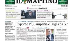 PRIMA PAGINA IL MATTINO OGGI: “Napoli senz’anima, tre allenatori e nessun leader”