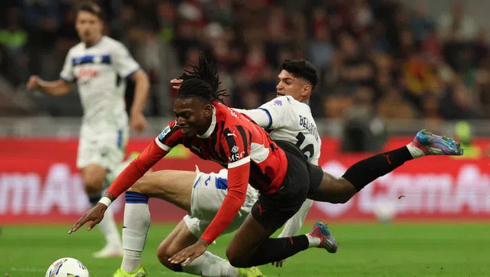 Rafael Leao Milan-Atalanta 0-1 Serie A 2024-25