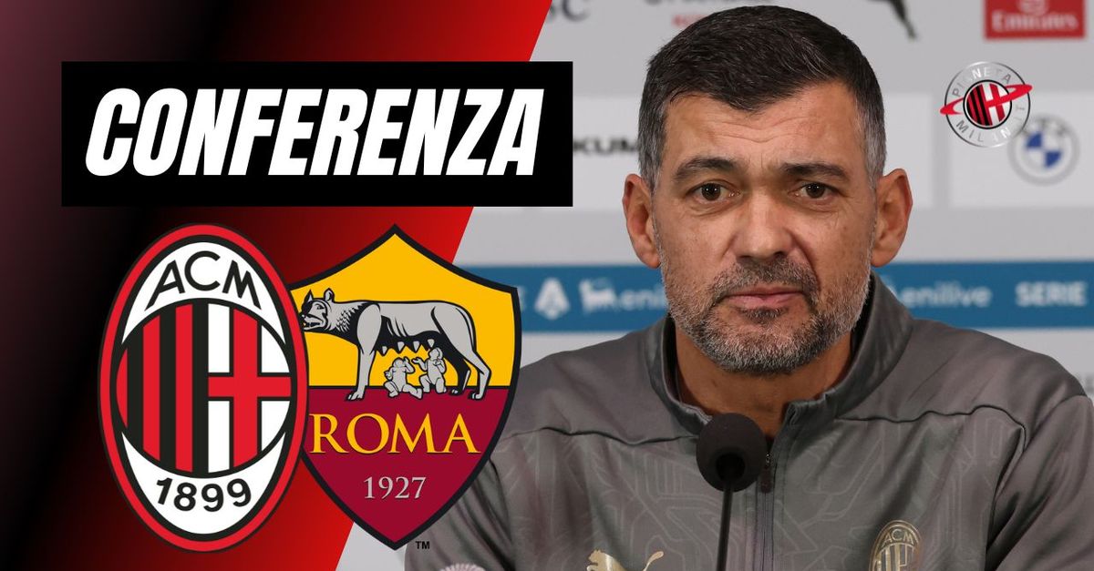 Milan Roma, Conceicao: “Il 4 4 2 mi piace, ma serve equilibrio”