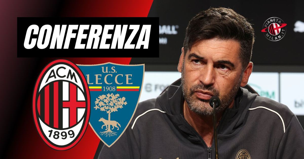 Milan Lecce, Fonseca: “Voglio ancora di più, stiamo crescendo”