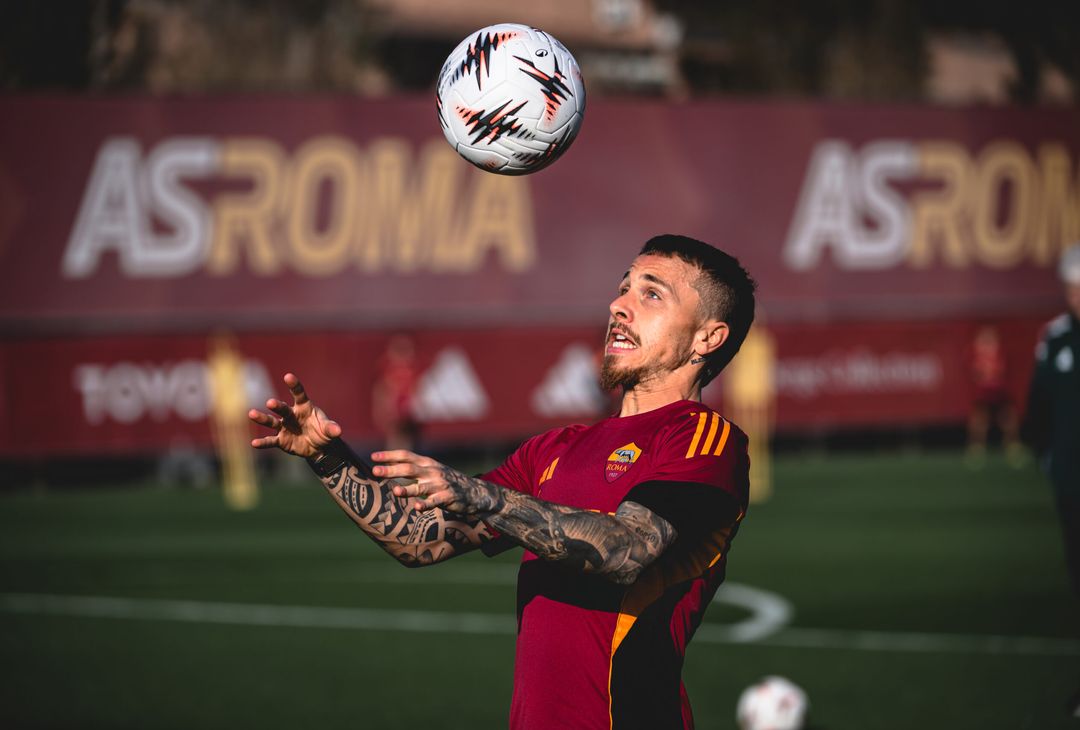 Trigoria, l’allenamento a due giorni dalla sfida col Bologna – FOTO GALLERY - immagine 5