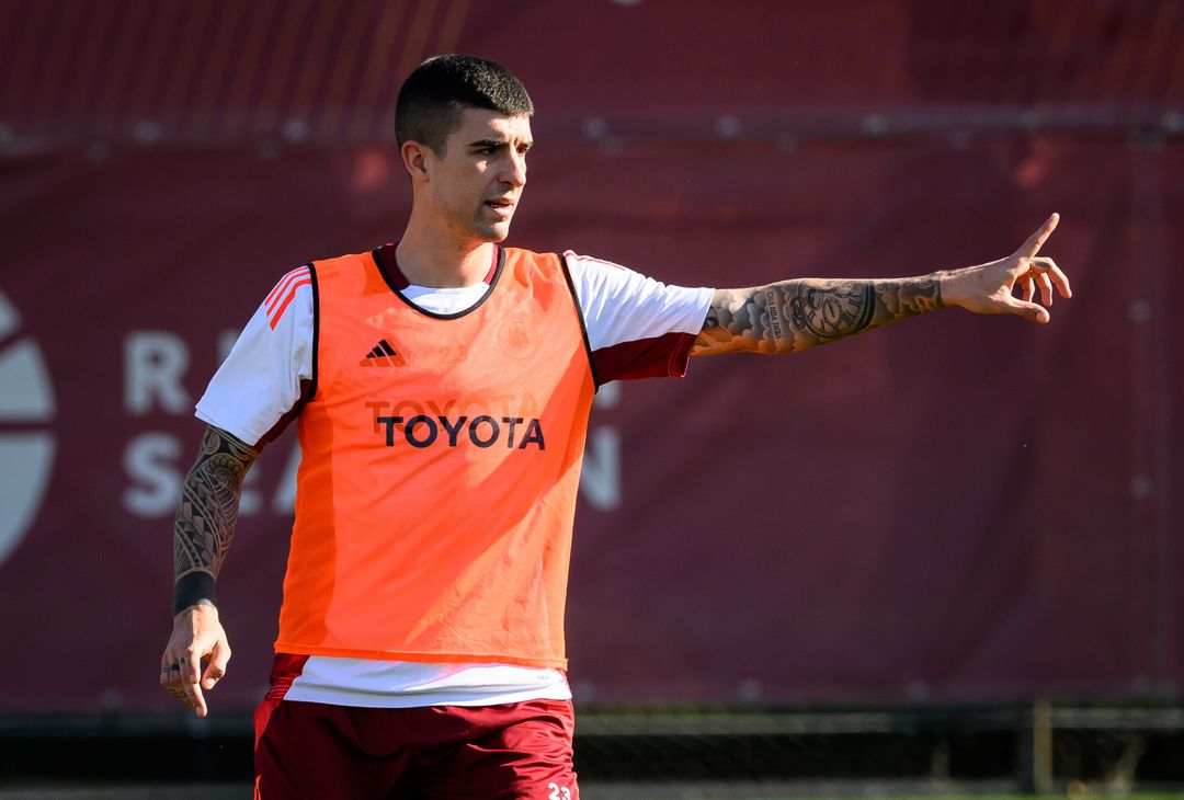 Trigoria, ripresa degli allenamenti dopo l’AZ Alkmaar – FOTO GALLERY - immagine 16