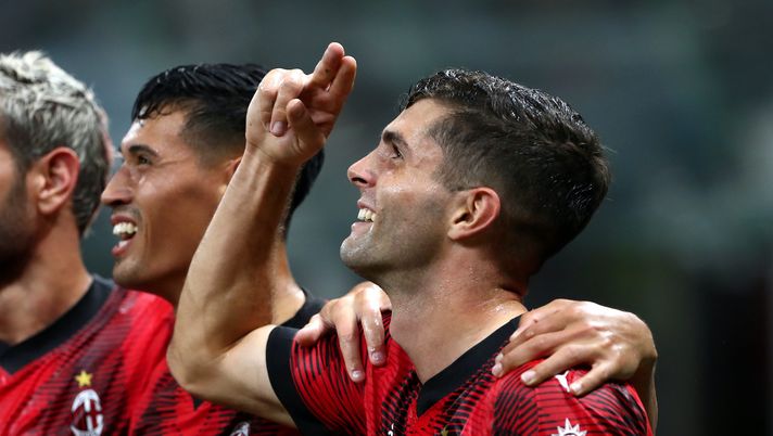 Christian Pulisic AC Milan Milan-Torino Serie A 2023-2024