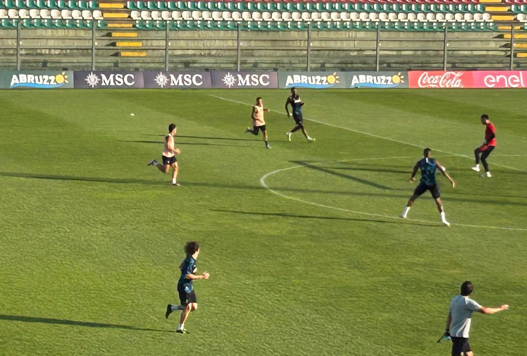 GALLERY Partitella in famiglia per gli azzurri: le immagini dell’allenamento - immagine 5