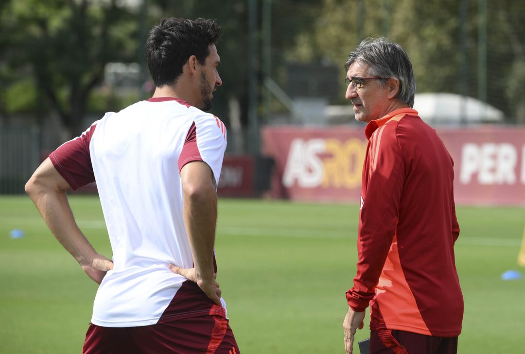 Trigoria, la rifinitura alla vigilia della sfida con l’Athletic – FOTO GALLERY - immagine 6
