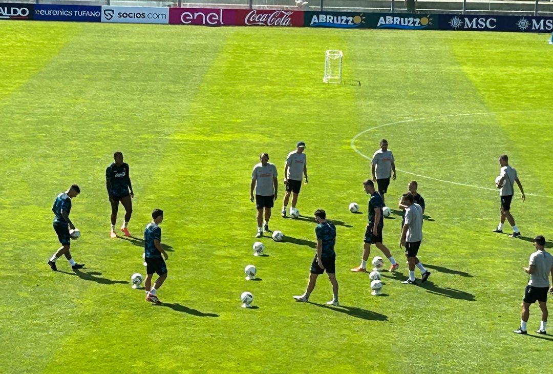 GALLERY Castel di Sangro, day 2: torello di attivazione per gli azzurri - immagine 4