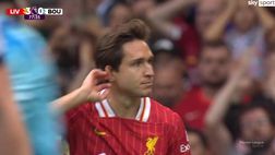 VIDEO / Liverpool-Bournemouth 3-0: gol e highlights. Palo per Chiesa