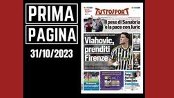 Prima pagina Tuttosport: “Vlahovic prenditi Firenze”