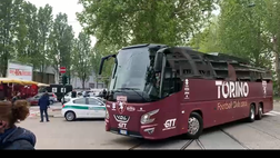 Video – Torino-Spezia: l’arrivo del pullman granata allo stadio
