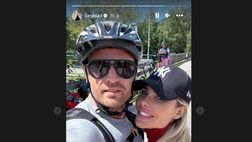Ilary Blasi, gita in montagna. E al suo fianco c’è il compagno, Bastian