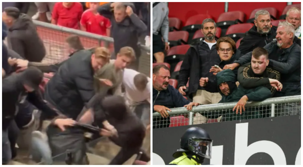 Conference League, scontri tra tifosi sugli spalti in Twente-Hammarby: 10 arresti, tra cui un minorenne- immagine 3