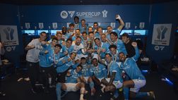 Napoli, è qui la festa: la gioia nello spogliatoio per la vittoria della Supercoppa