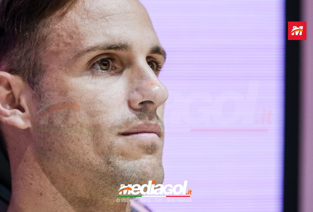 FOTO PALERMO, la presentazione di Valerio Verre in conferenza stampa (Gallery) - immagine 14