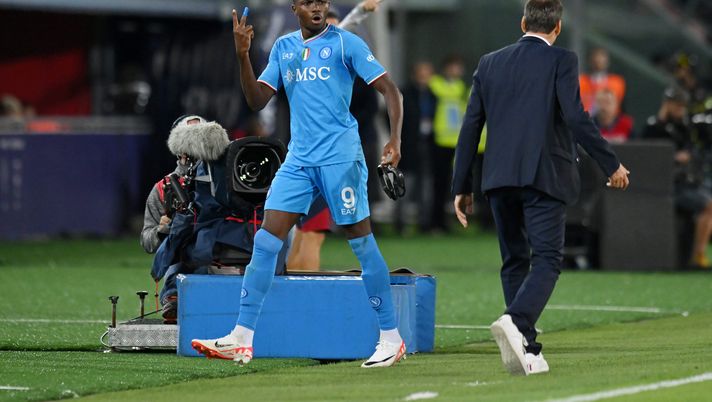 Victor Osimhen, attaccante del Napoli