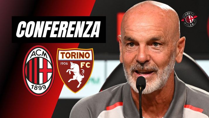 Conferenza stampa Pioli Milan-Torino Serie A 2023-2024