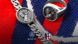 Nove25 x Bologna Fc: ecco la collezione di gioielli