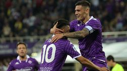 FINALE: Fiorentina-Sassuolo 5-1. Si sveglia Nico, viola a valanga e nuovamente 8^