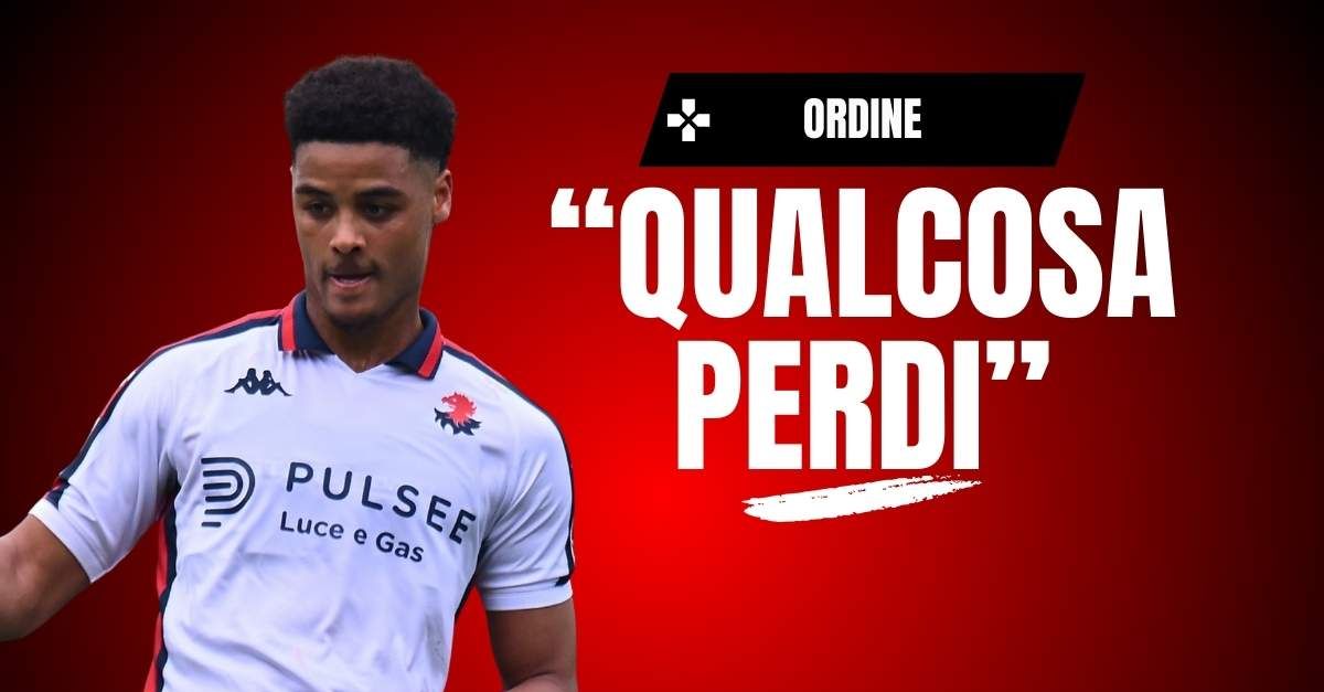 Milan, Ordine: “De Winter? Qualcosa si perde. Tutta la vita Vlahovic. Musah …” Milan, Ordine: “De Winter? Qualcosa si perde. Tutta la vita Vlahovic. Musah …”