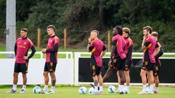 Roma, prosegue il lavoro a Burton: in gruppo Soulé e Wesley. A parte Dybala e Ndicka