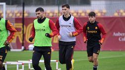 Roma, primo allenamento in vista della Fiorentina – FOTO GALLERY
