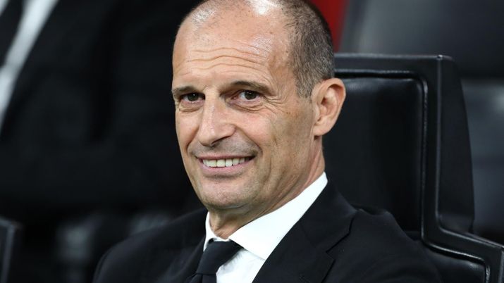 Massimiliano Allegri, allenatore AC Milan, qui durante Milan-Juventus 0-0 di Serie A