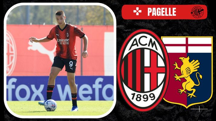 Pagelle Milan-Genoa Primavera 1 2023-2024