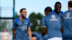VIDEO / Inter, Asllani in gruppo. Che carica prima del Genoa: le immagini dell’allenamento