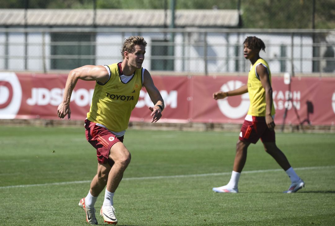 Roma, quarto giorno di ritiro a Trigoria – FOTO GALLERY - immagine 18