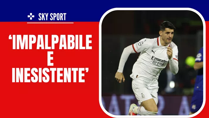 Alvaro Morata AC Milan Dinamo Zagabria-Milan 2-1 Champions League 2024-2025