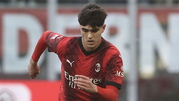 Davide Bartesaghi AC Milan Milan-Monza 3-0 Serie A 2023-2024