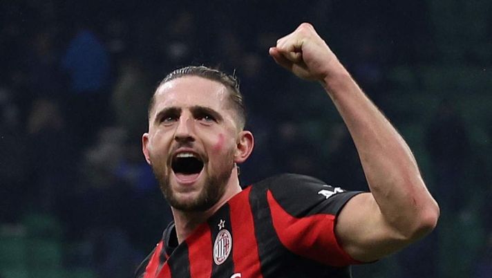 Adrien Rabiot (centrocampista AC Milan), qui al termine del derby Inter-Milan 0-1 (Serie A 2025-2026) | News (Getty Images) Milan, quando c'è Rabiot non si perde mai: numeri e statistiche con il francese in campo