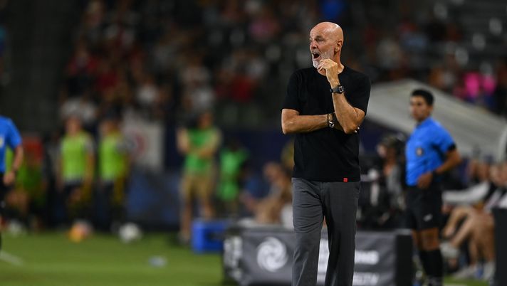 Stefano Pioli AC Milan amichevole Juventus-Milan 6-5 dcr precampionato 2023-2024