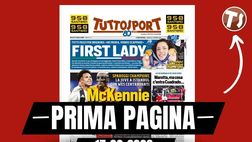 Prima pagina Tuttosport: “Spareggi Champions: Juventus a Istanbul con McKennie centravanti”