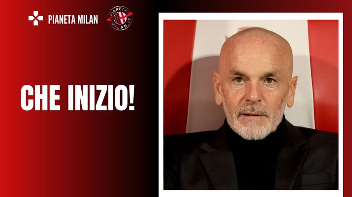 Stefano Pioli, allenatore del Milan Serie A