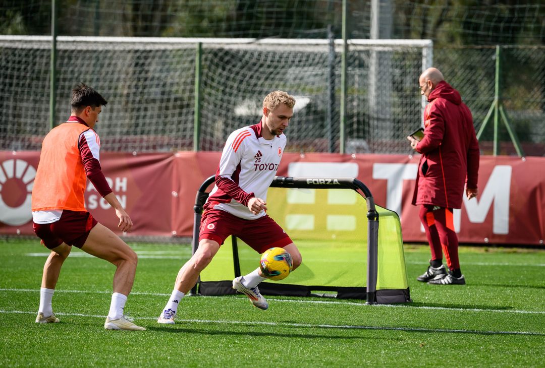 Trigoria, la ripresa degli allenamenti in vista del Parma – FOTO GALLERY - immagine 2