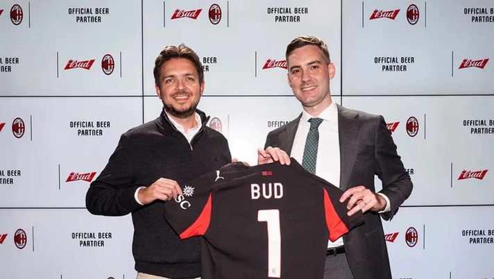 Milan, nuova partnership: BUD diventa Official Beer Partner e Regional Partner. Il comunicato