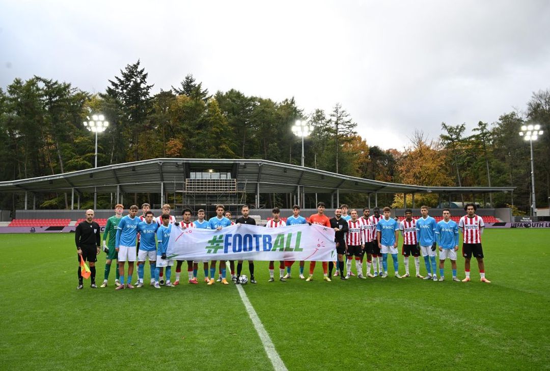 Youth League, il Napoli strappa un punto con il Psv! Gli scatti della gara – GALLERY - immagine 2