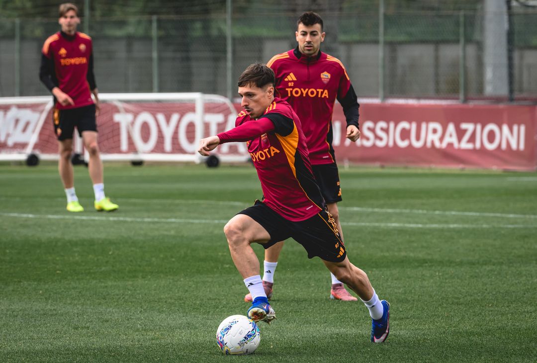Roma, l’allenamento a due giorni dal match contro l’Inter – FOTO GALLERY - immagine 19