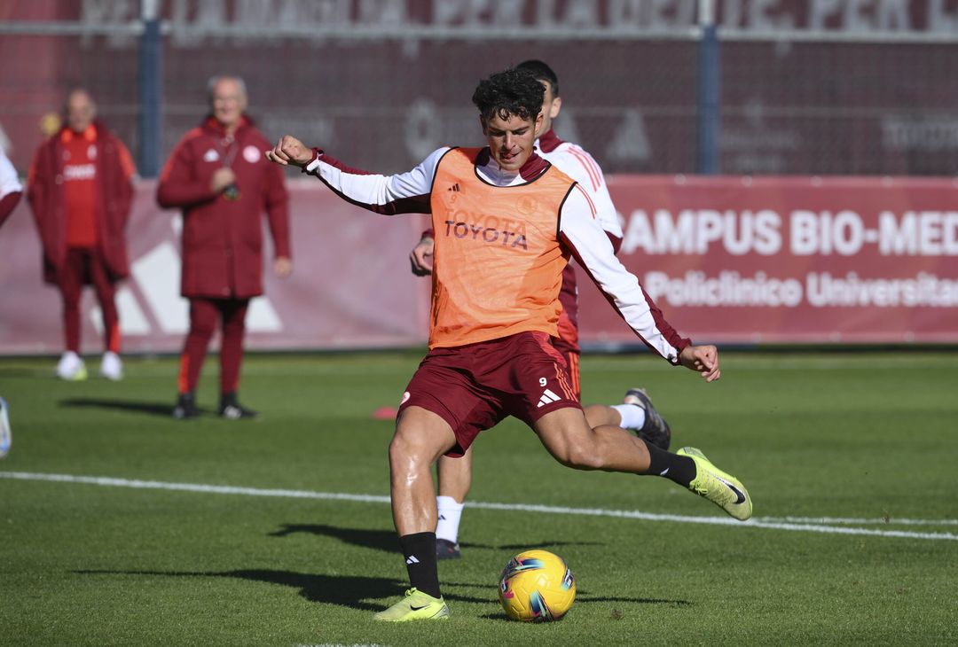 Trigoria, terzo allenamento di Ranieri sotto gli occhi di Tommasi – FOTO GALLERY - immagine 13