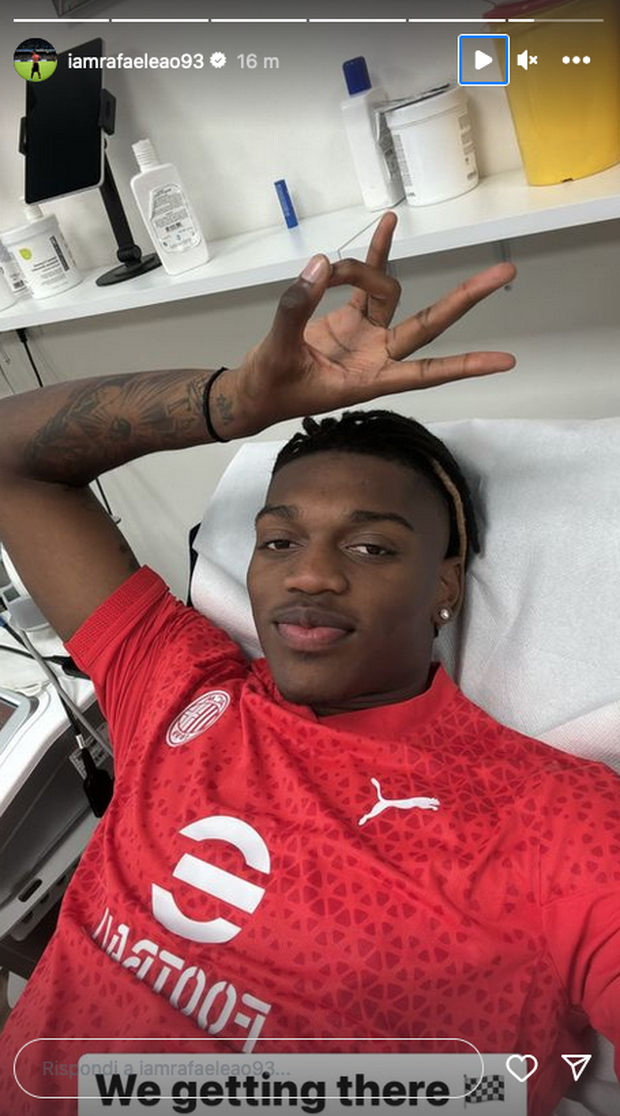 screen Instagram Rafael Leao