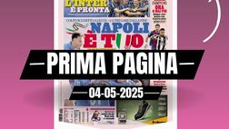 Prima pagina Gazzetta dello Sport: “Napoli, lo Scudetto è tuo”