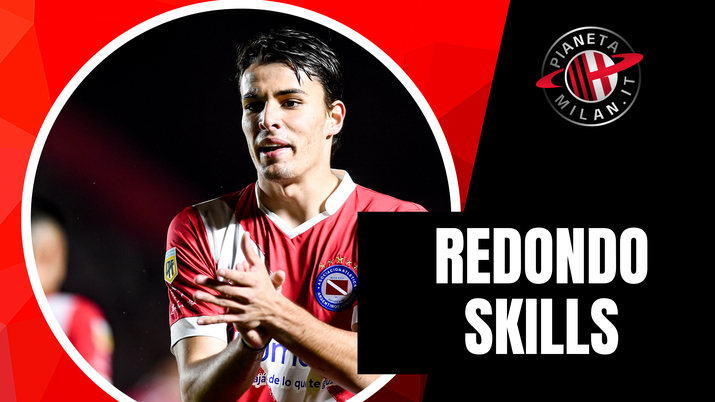 Federico Redondo, centrocampista dell'Argentinos Junior. Obiettivo di mercato dell'AC Milan (getty images) Federico Redondo, centrocampista dell'Argentinos Juniors (getty images)
