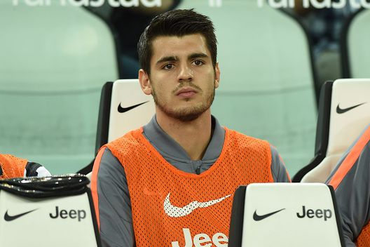 Morata (Foto di Valerio Pennicino/Getty Images)  Morata-Verona-Milan
