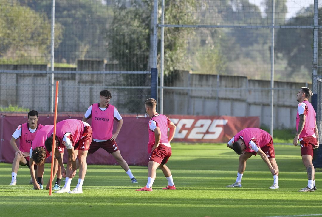 Roma, l’allenamento a due giorni dal Torino – FOTOGALLERY - immagine 18