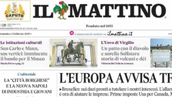 PRIMA PAGINA IL MATTINO OGGI: “Mercato, delusione Conte”